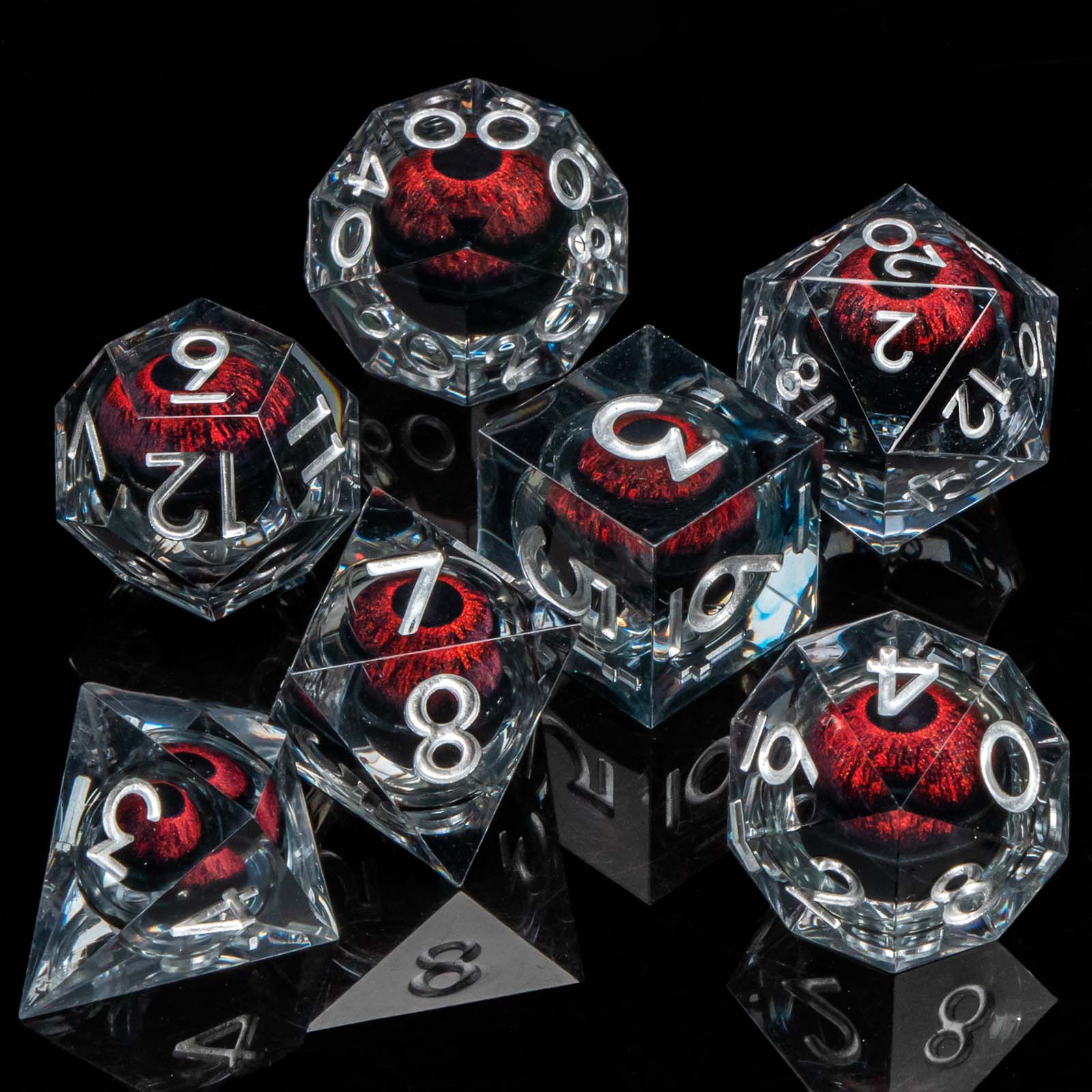 Board Game Dungeons And Dragons - DND 주사위 액체 플로우 코어 레진