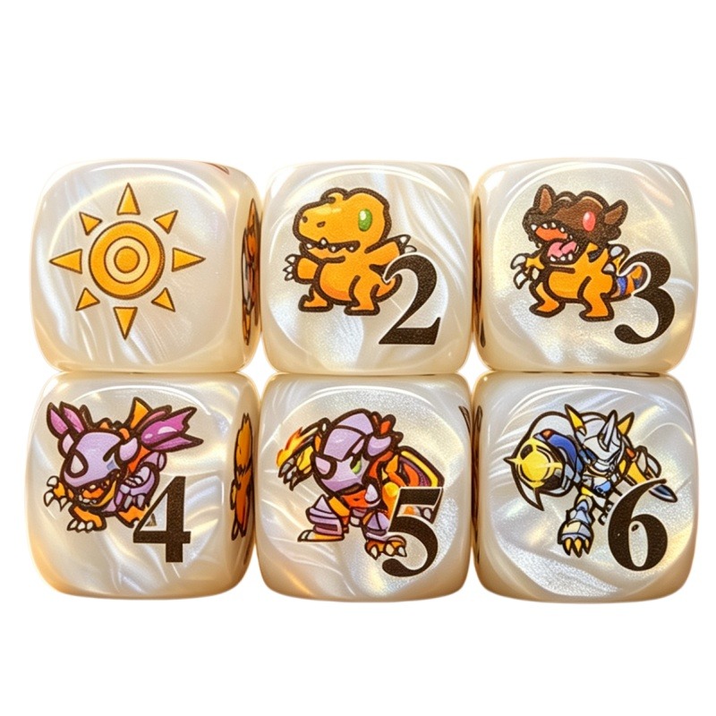 Board Game Vector - 2개/세트 디지몬 DTCG 옴니몬 아구몬 토큰