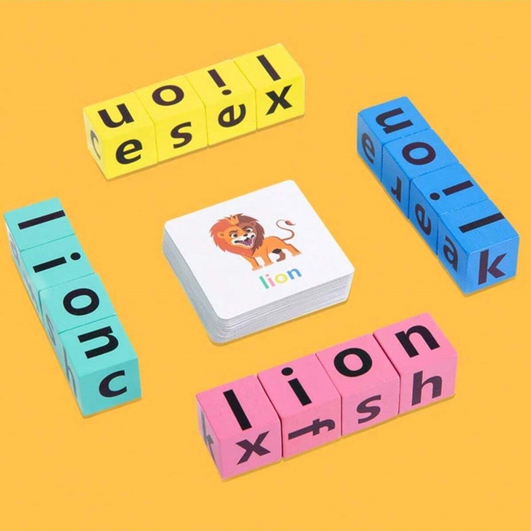 Board Game Dots - 어린이 알파벳 철자 보드 게임, 16개의