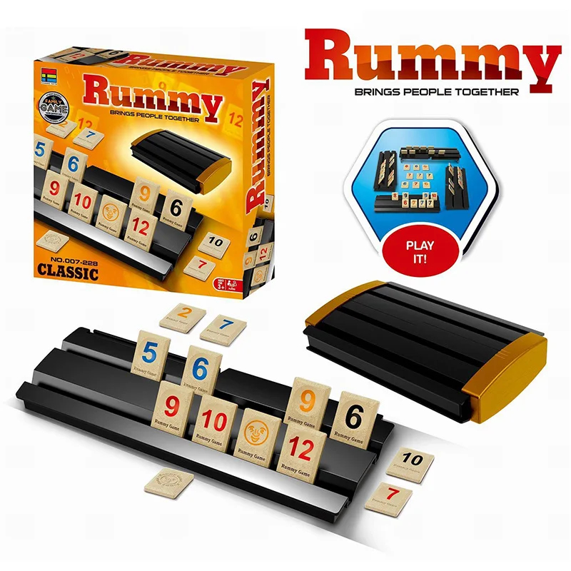 Board Game China - 영어 버전 어린이용 디지털 마작 보드