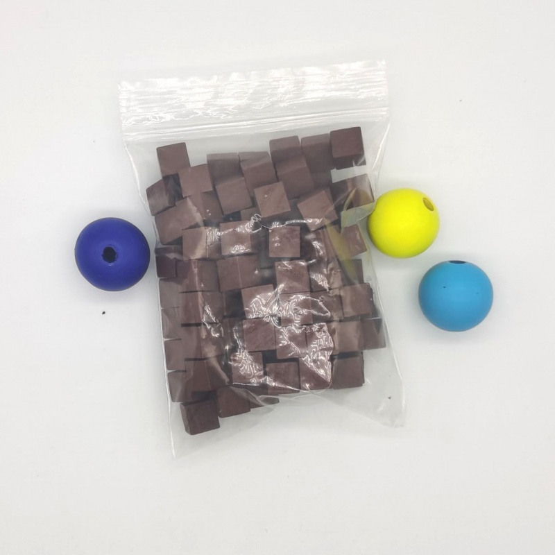 100 개/몫 10mm 나무 큐브 다채로운 주사위 체스 - Board Game Vector 리뷰 및 가격