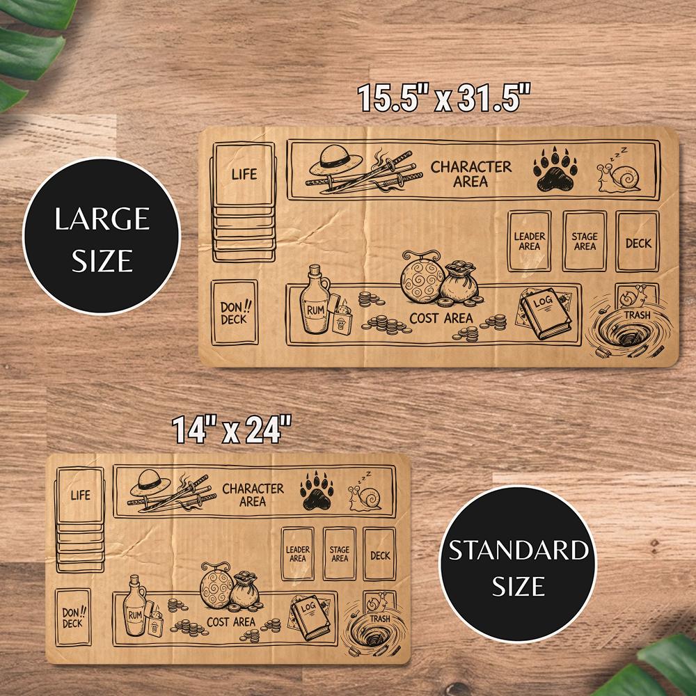 카드보드 테마 존 매직 파티 게임 매트 MTG&TCG  - Play Mat Neoprene 리뷰 및 가격