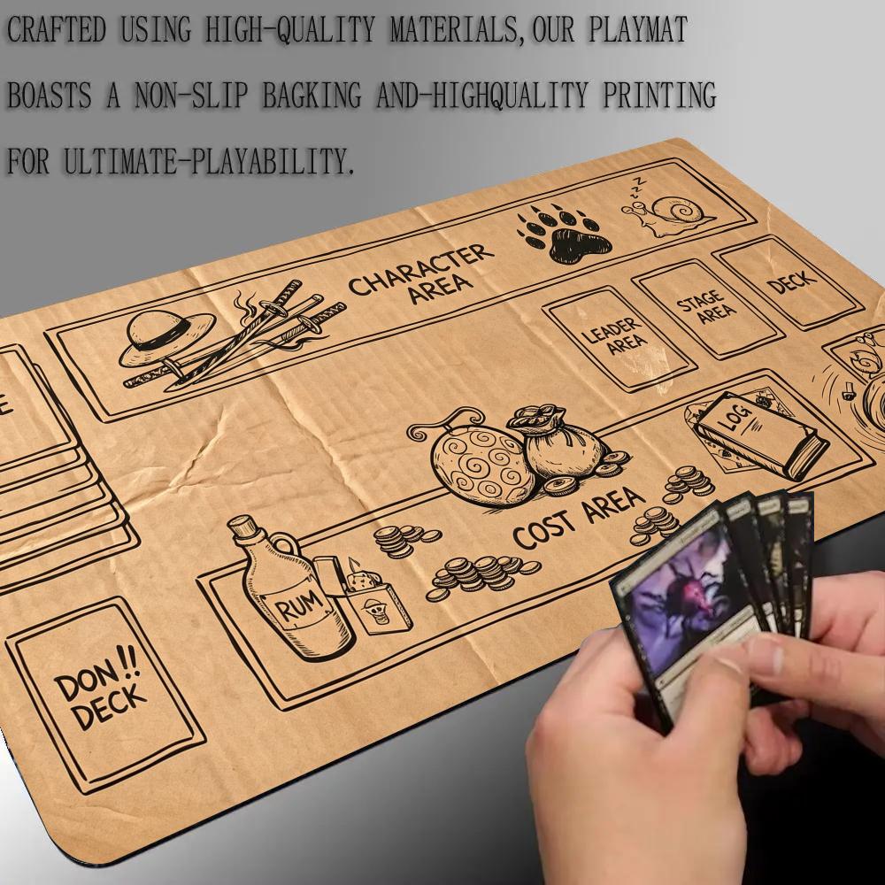 카드보드 테마 존 매직 파티 게임 매트 MTG&TCG  - Play Mat Neoprene 리뷰 및 가격