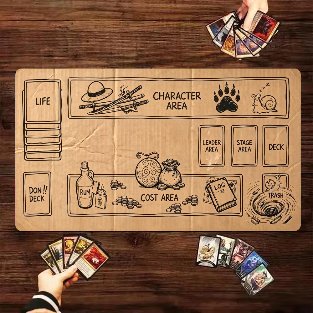 카드보드 테마 존 매직 파티 게임 매트 MTG&TCG  - Play Mat Neoprene 리뷰 및 가격