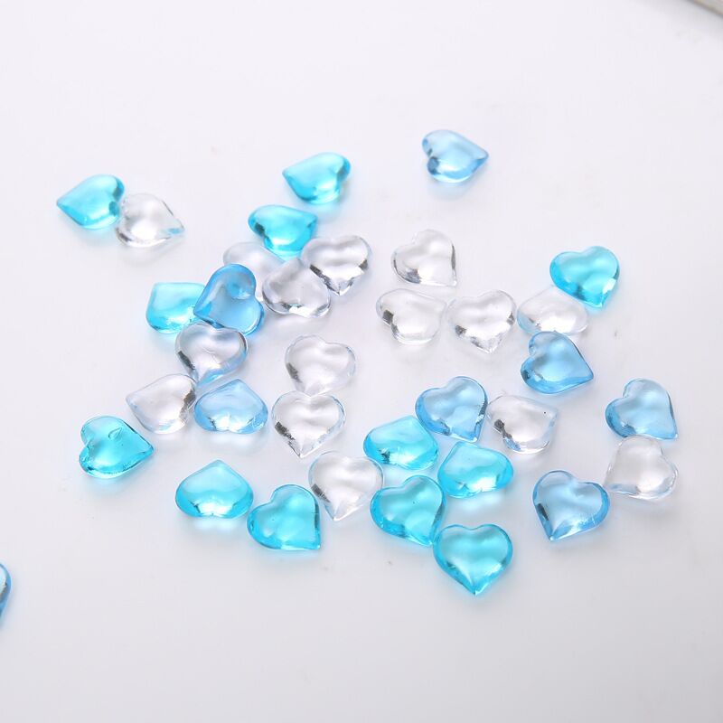 100PCS 10*4mm 하트 모양 아크릴 투명한 전당 - Board Game Vector 리뷰 및 가격