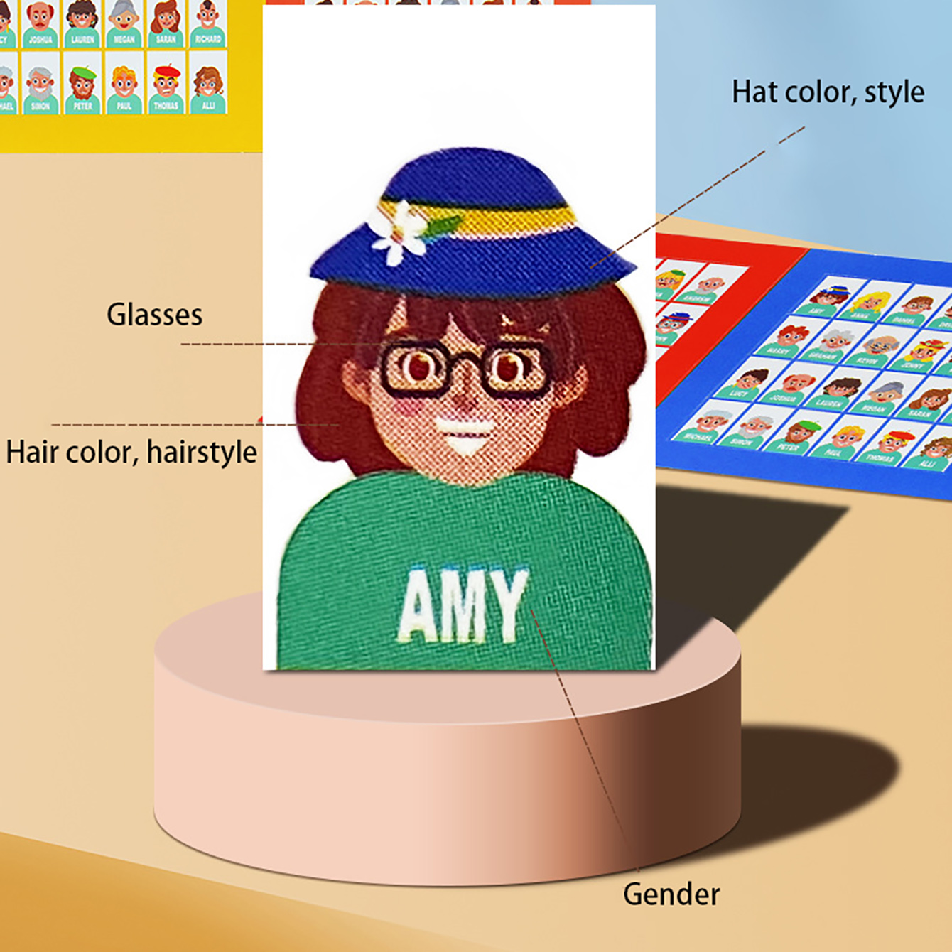 가족 추측 보드 게임 Who Am I 클래식 장난감,  - Board Game With Questions 리뷰 및 가격