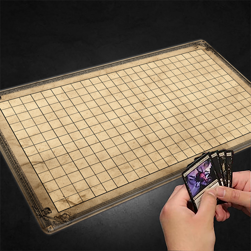 빈티지 그리드 테이블탑 게임 매트 매직 파티 게임 매트 - Play Mat Neoprene 리뷰 및 가격