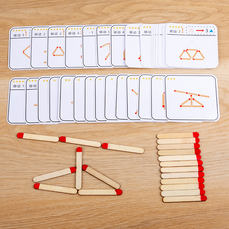 몬테소리 일치 퍼즐 게임 나무 장난감 DIY 수학 기하 - Board Game China 리뷰 및 가격