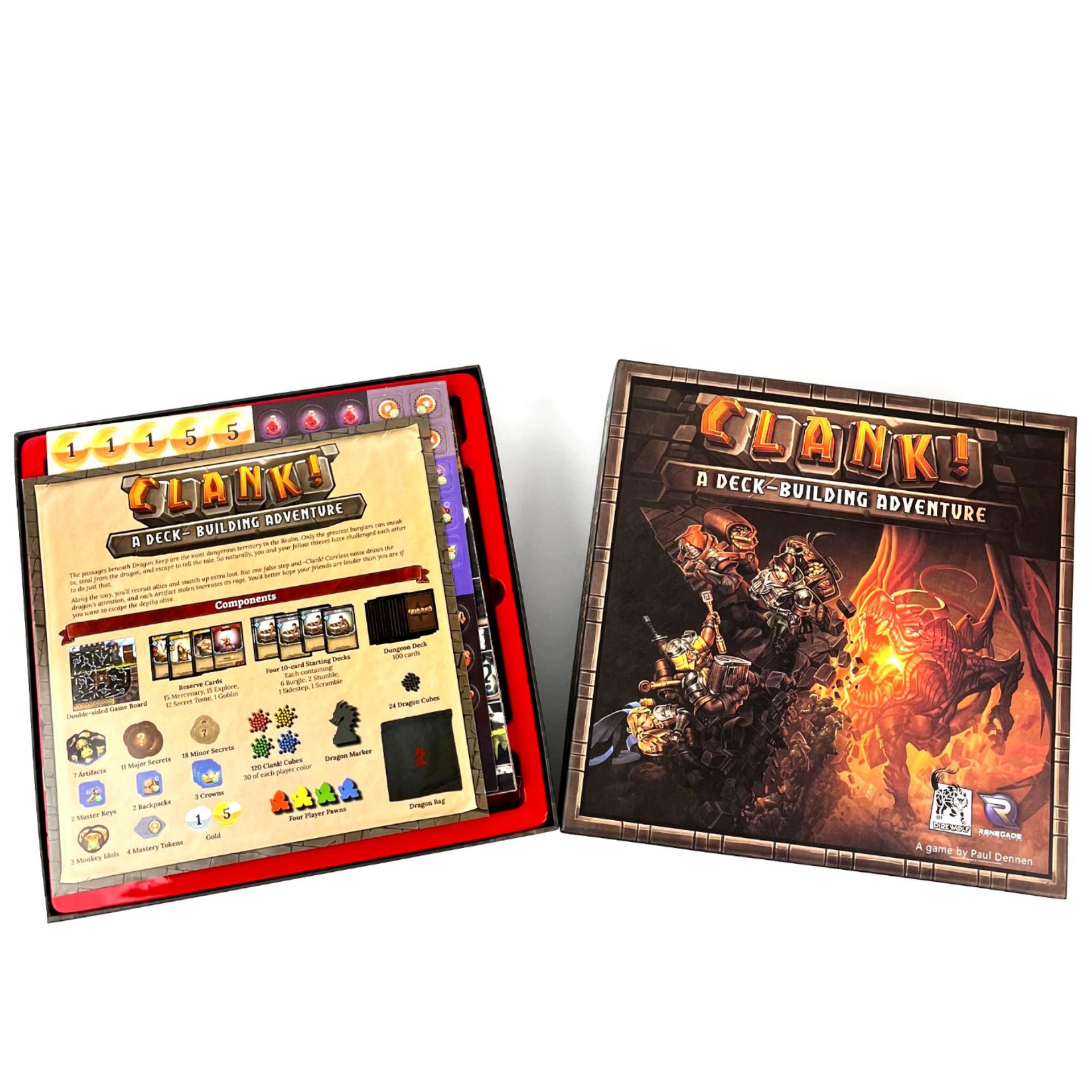 레니게이드 게임 스튜디오즈 클랭크! 덱 빌딩 어드벤처  - Board Game Research 리뷰 및 가격
