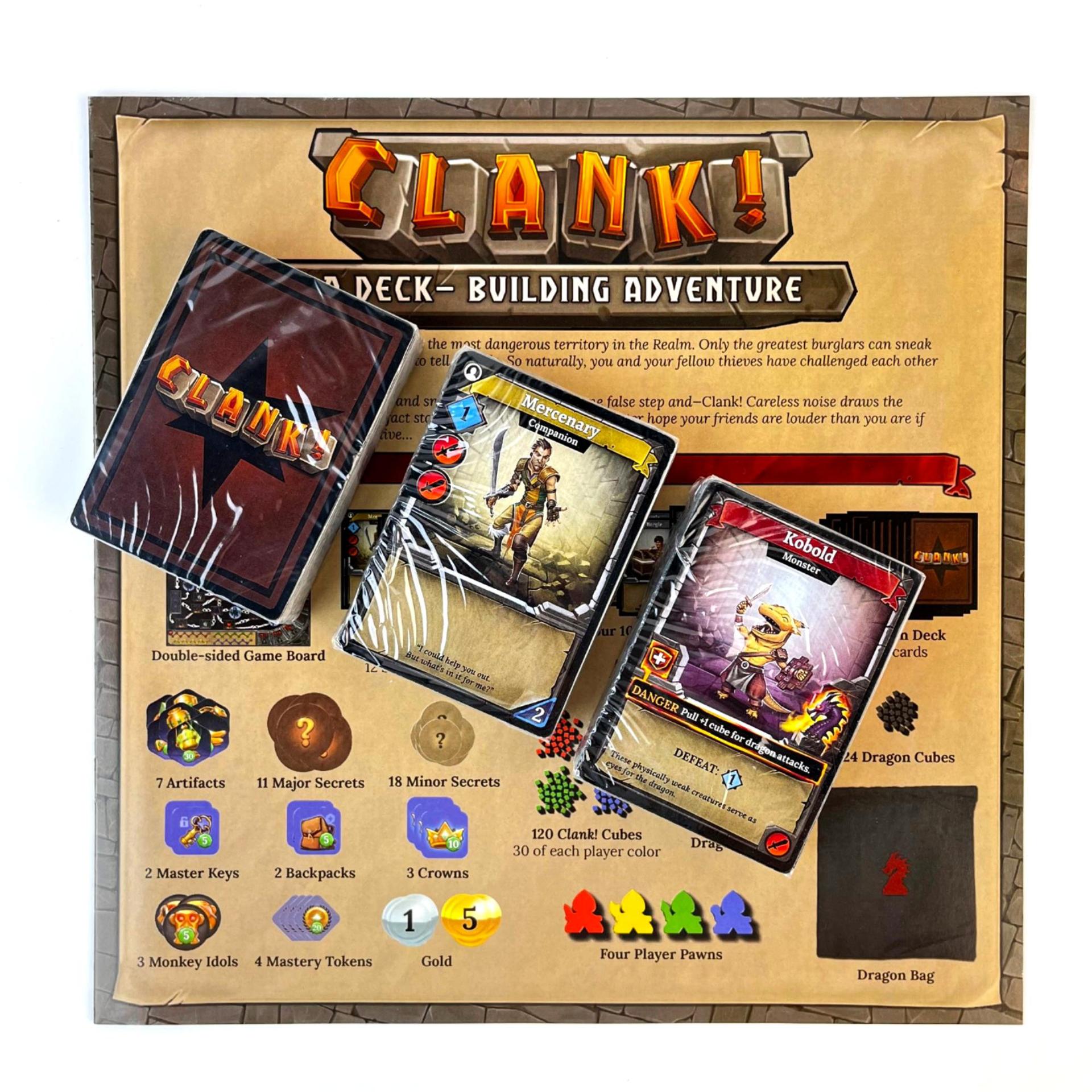 레니게이드 게임 스튜디오즈 클랭크! 덱 빌딩 어드벤처  - Board Game Research 리뷰 및 가격