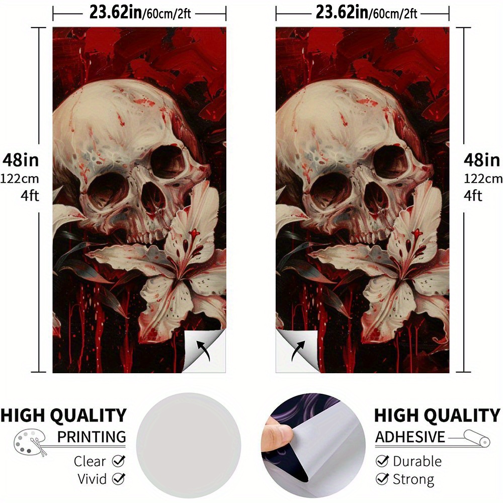 Blood Colored Skull & Flower W - Board Game Film 리뷰 및 가격