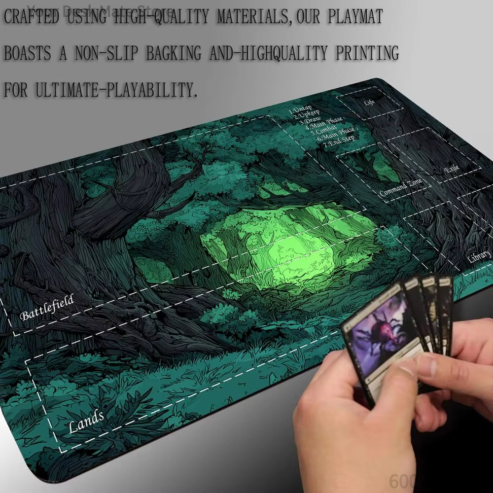 MTG 포레스트 테마 플레이매트 매직 더 개더링 TCG - Play Mat Neoprene 리뷰 및 가격