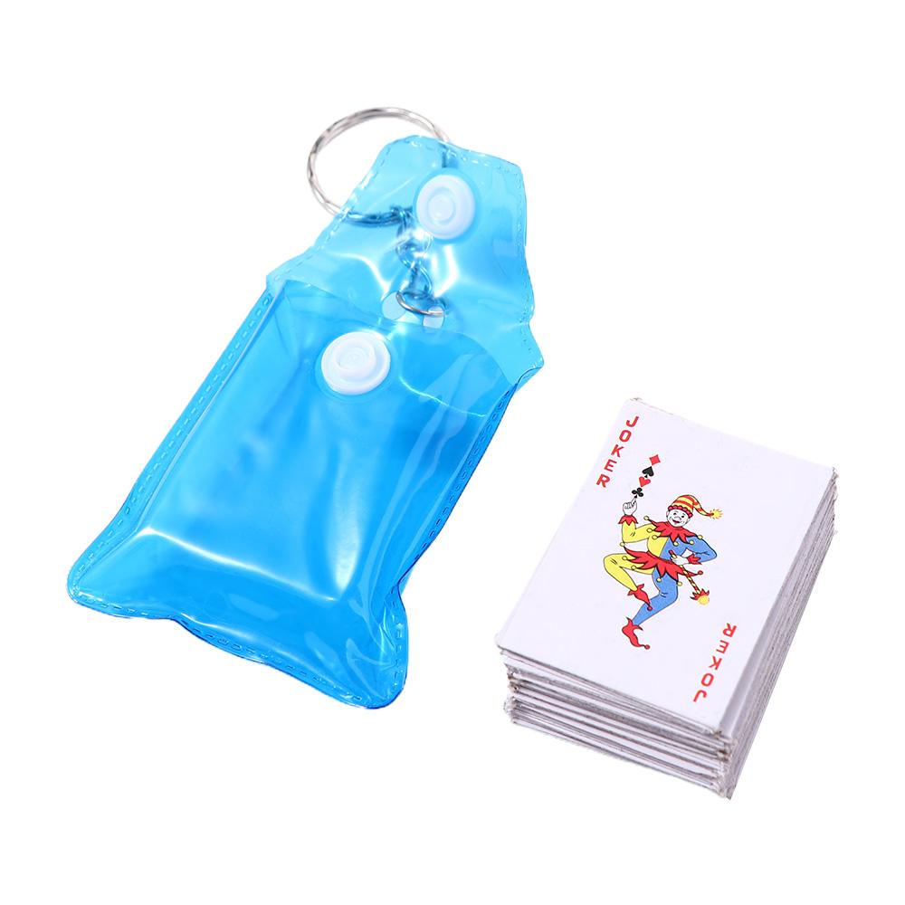 휴대용 미니 카드 놀이 포커 키체인, 소형 보드 게임  - Board Game With Questions 리뷰 및 가격