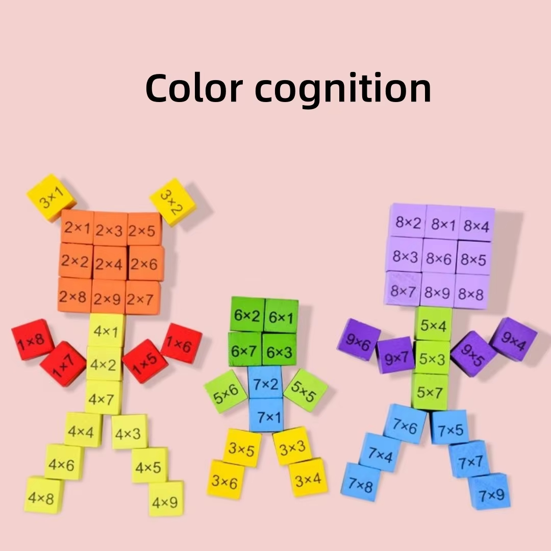 몬테소리 어린이 교육용 장난감 나무 곱셈판 게임, 곱셈 - Board Game With Questions 리뷰 및 가격