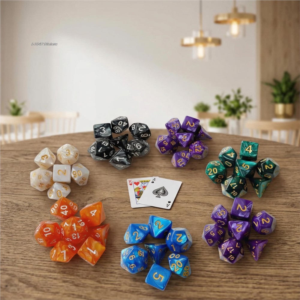 7pcs 세트 주사위 보드 게임 롤링 주사위 갤럭시 테 - Board Game Vector 리뷰 및 가격