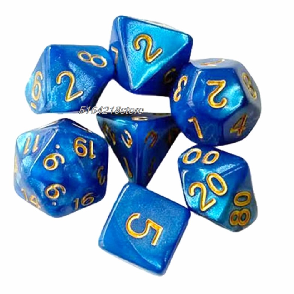 7pcs 세트 주사위 보드 게임 롤링 주사위 갤럭시 테 - Board Game Vector 리뷰 및 가격