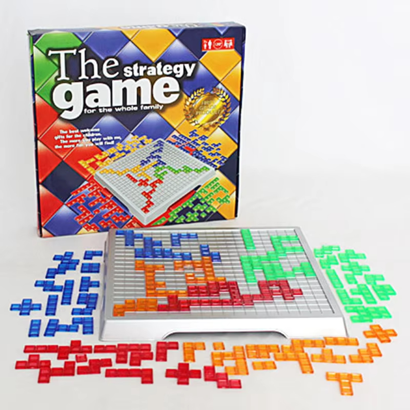 어린이 지적 퍼즐 전략 보드 교육 장난감 컬러 사각형  - Board Game With Questions 리뷰 및 가격