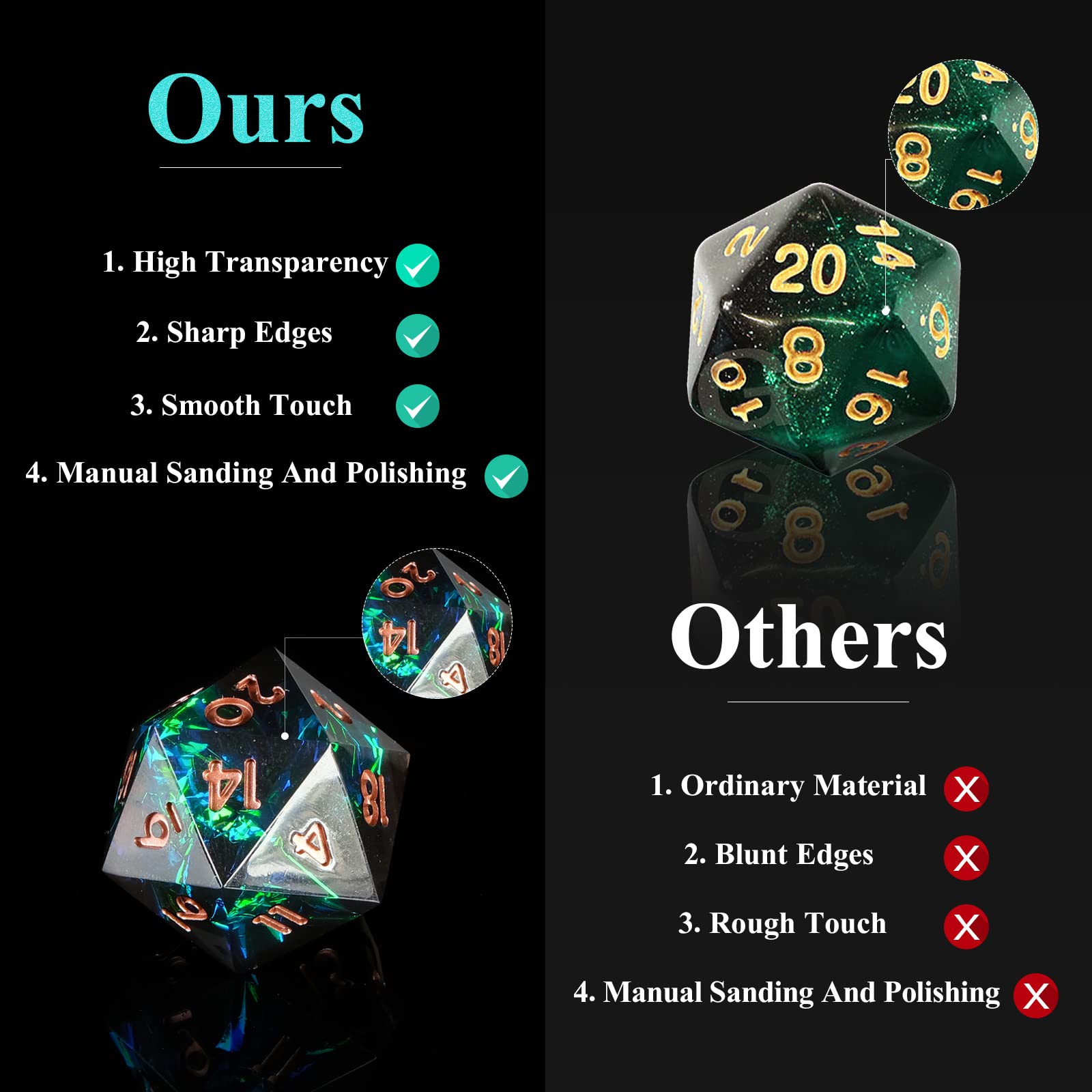 던전과 드래곤 역할 놀이 및 탁상 게임용 송진 날카로운 - Board Game Dungeons And Dragons 리뷰 및 가격