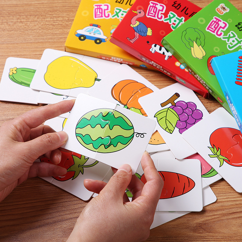 유아 카드 매치 게임 인지 트럭, 과일 동물 생활 세트 - Cooperative Card Game 리뷰 및 가격