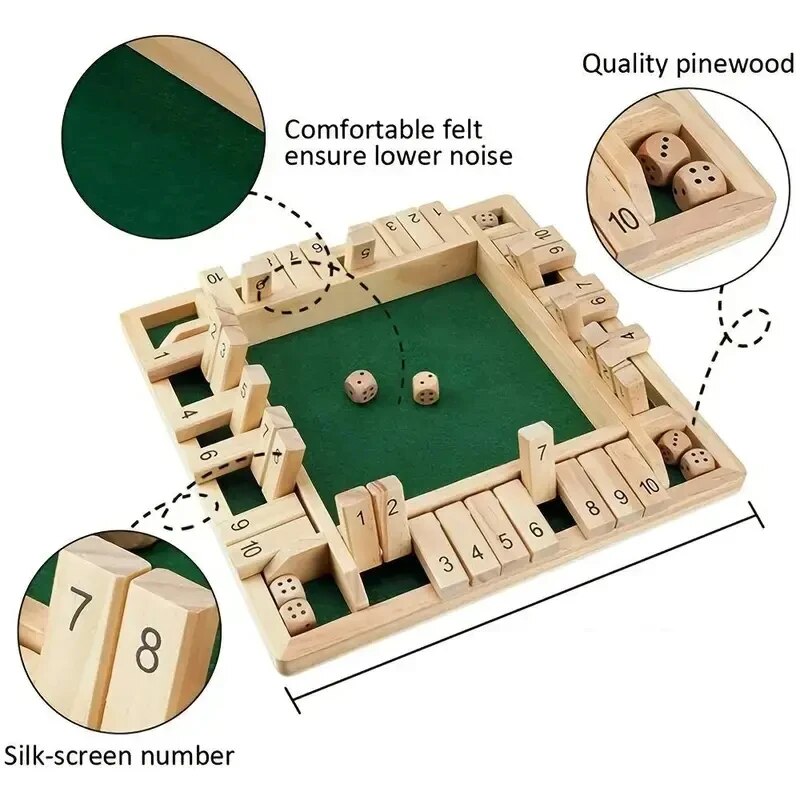 디럭스 4면 10 숫자 상자 보드 게임 세트 주사위 파 - Board Game Azul 리뷰 및 가격