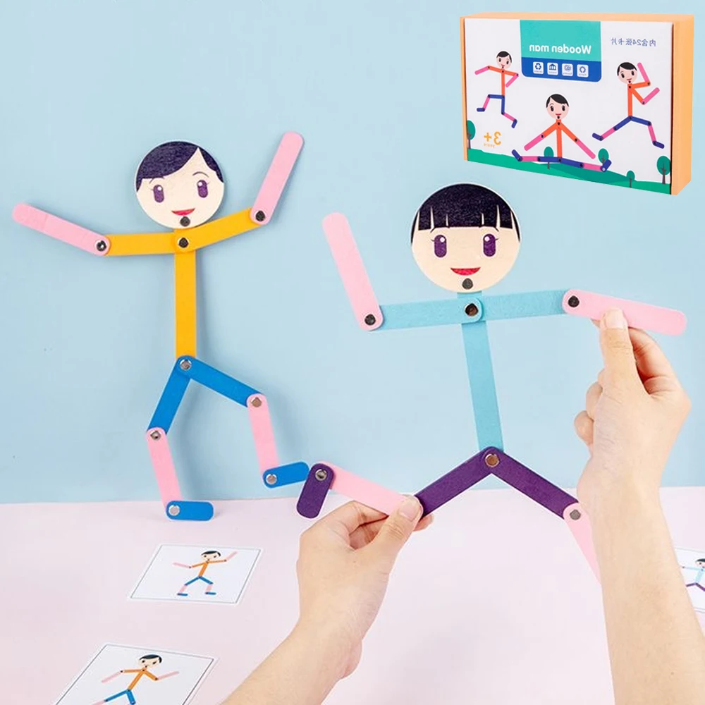 스포츠 나무 남자 재료 DIY 퍼즐 장난감 보드 교육  - Board Game Diy 리뷰 및 가격