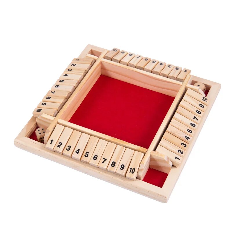 나무 주사위 보드 게임 4인용 상자 닫기 플랩 및 주사 - Board Game Azul 리뷰 및 가격