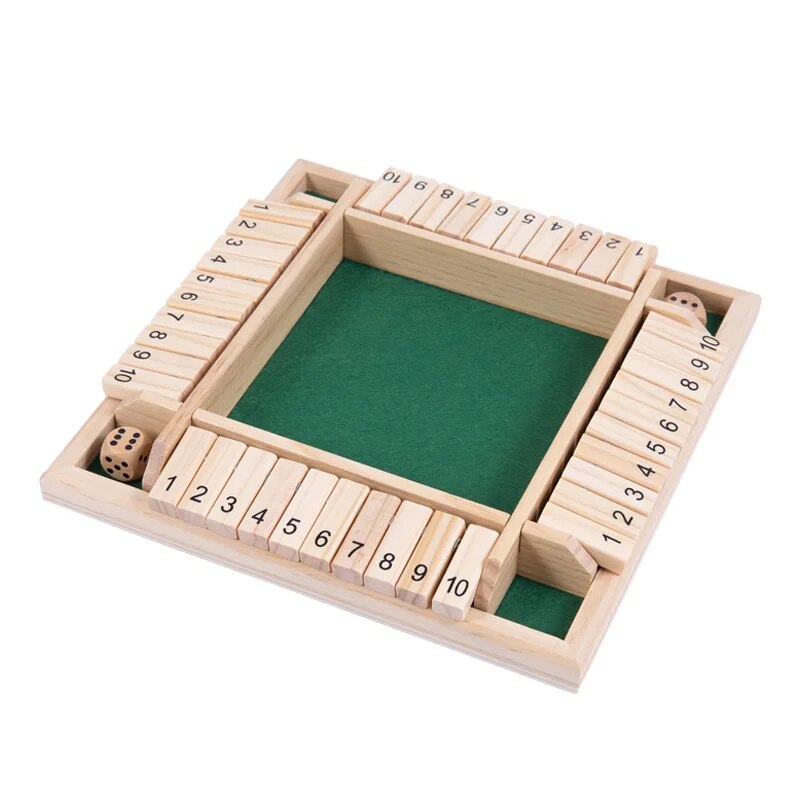 나무 주사위 보드 게임 4인용 상자 닫기 플랩 및 주사 - Board Game Azul 리뷰 및 가격
